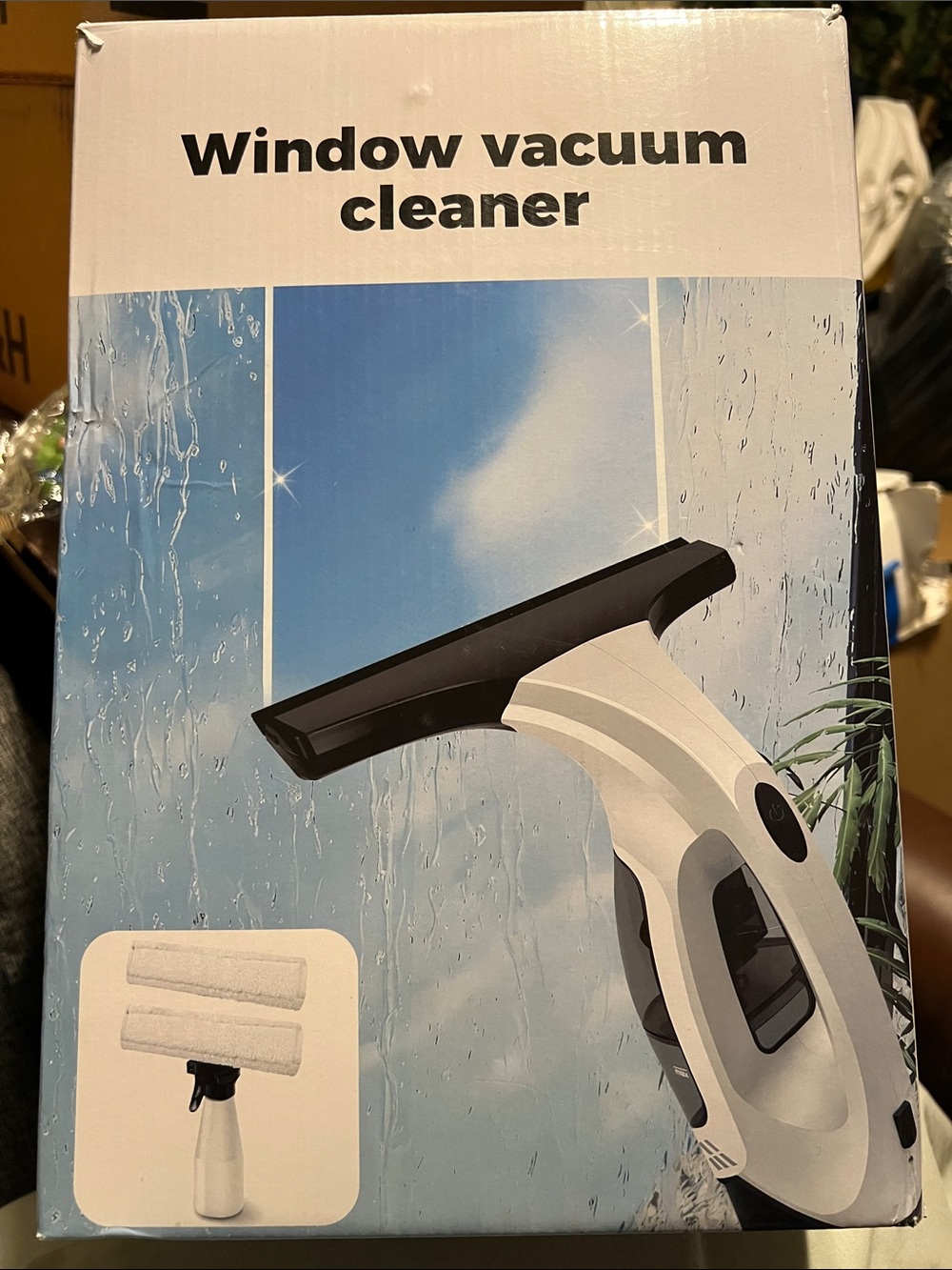 Window Vacuum Cleaner - White